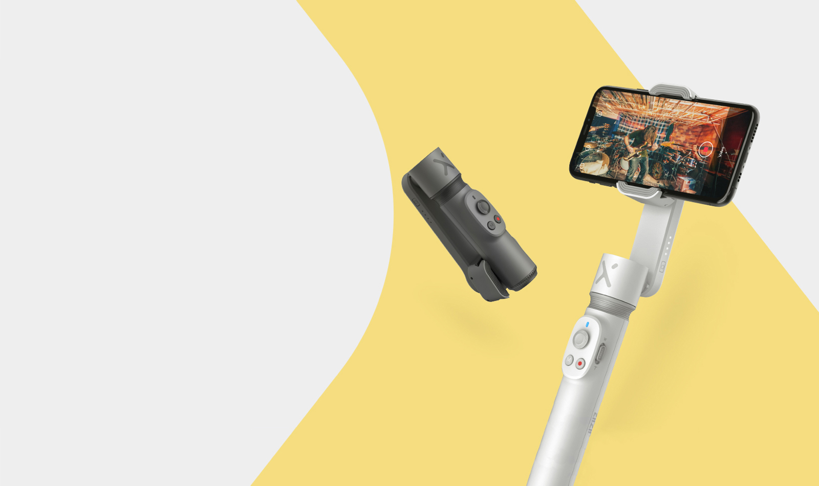 Entdecken Sie Ihr Xtra-Leben überall, mit Zhiyun SMOOTH-X  1