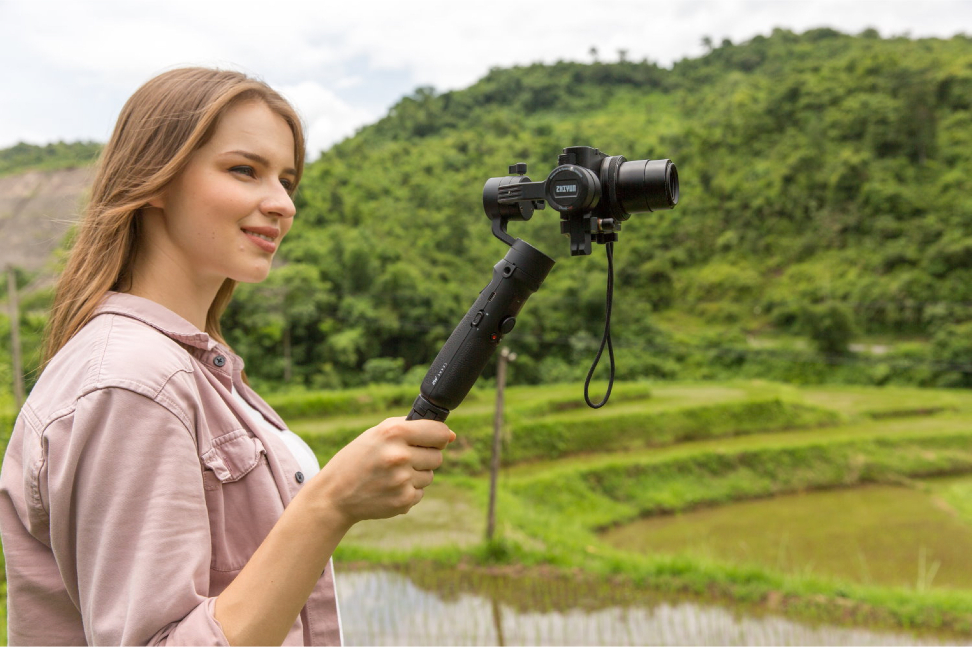 New stylish, foldable, extendable, and affordable smartphone gimbal with brand new ZY Cami app 1